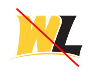 WLU Logo W Gold Y Black