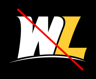 WLU Logo W and Swoosh White