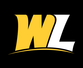 WLU Logo Gold White