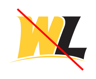WLU Logo W Gold Y Black