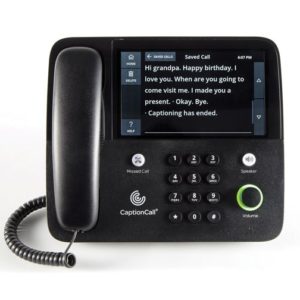 Captioning Telephone, https://captioncall.com