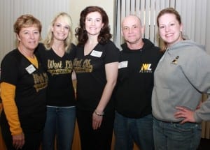 From left, Chris Carder, Christine Battista, Ingrid Loy, Billy Niesslein and Joelle Connors.