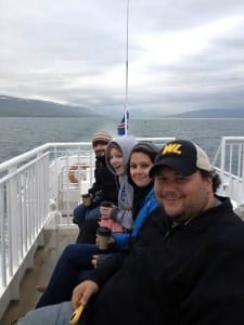 Watching for whales is just one of the thrills WLU College of Liberal Arts students enjoyed in Iceland.
