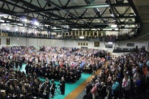 Overview of crowd.
