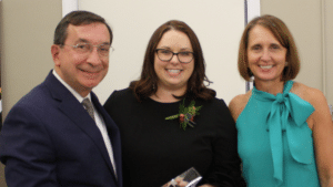 Dr. Daniel Joseph, Katie Kacmarik, Betsy Delk