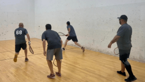 WLU Alumni Playing Racquetball