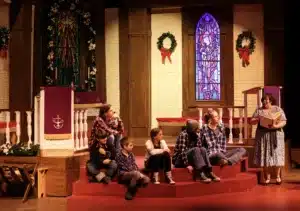 Scene from THE BEST CHRISTMAS PAGEANT EVER