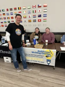 Pictured from left_ Dr. Steve Criniti, Torre Vanmatere and Maddy Vanmatere