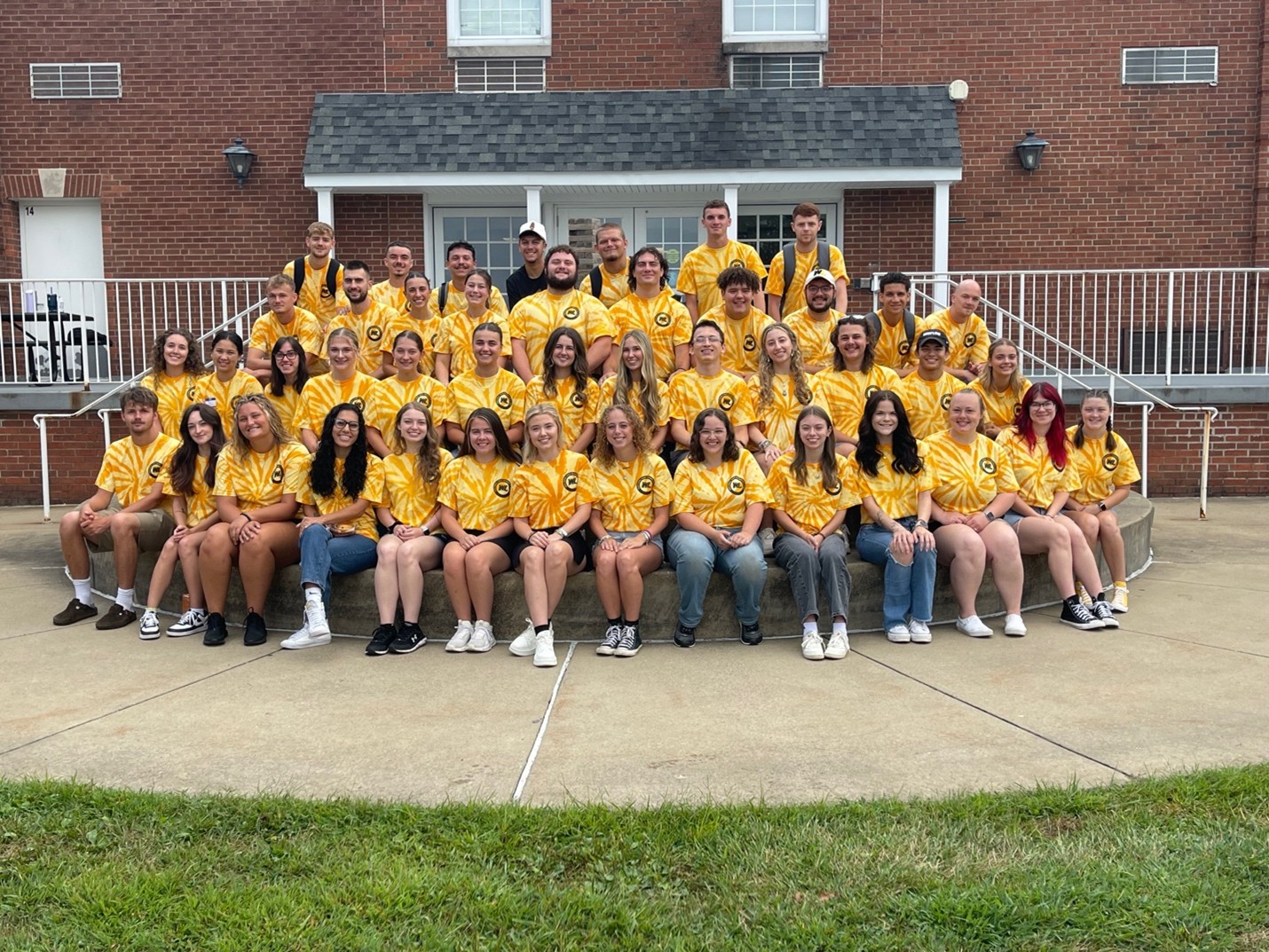 West Liberty University resident assistants (RAs) supported students during Welcome Back Weekend and will continue fostering a welcoming campus community throughout the year.