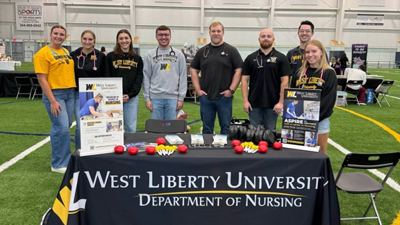 WLU Nursing students provided blood pressure screening at the “Stronger Together” event at the Highlands on August 30, 2025_