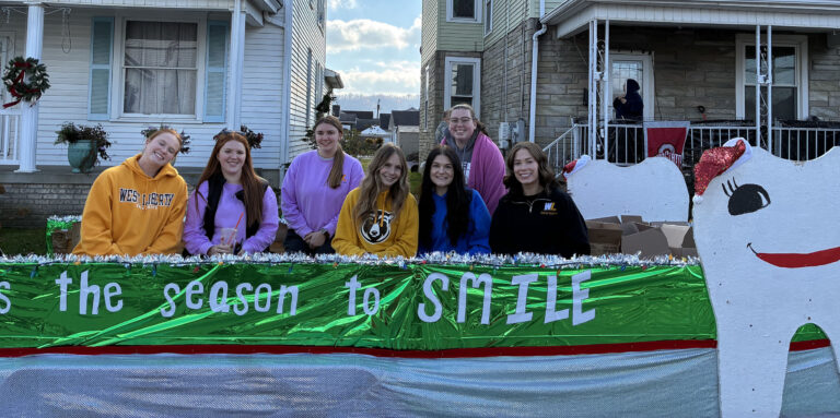 Dental Hygiene Christmas Parade Float