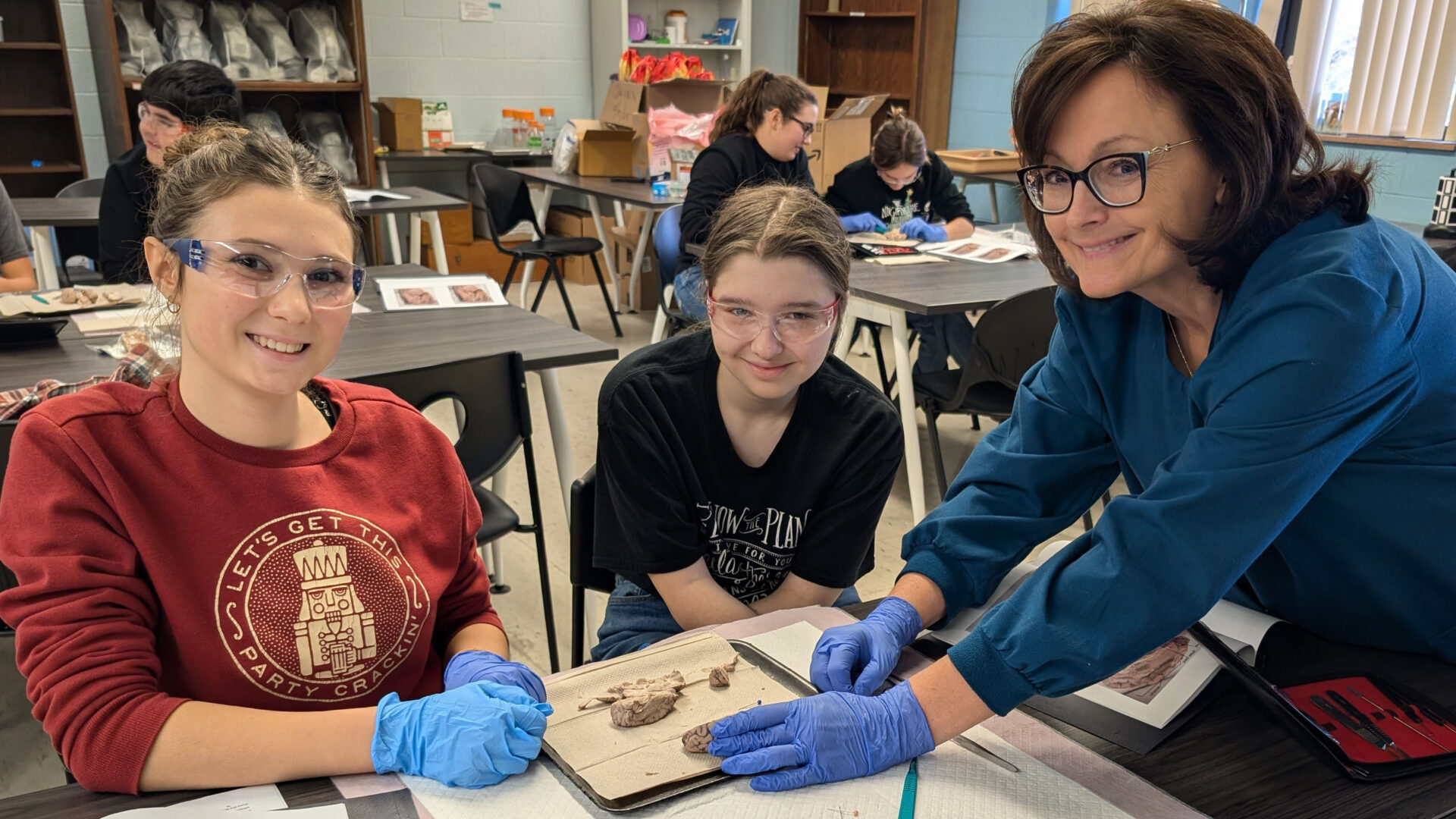 Area Homeschool Students Explore Anatomy and Physiology at West Liberty University