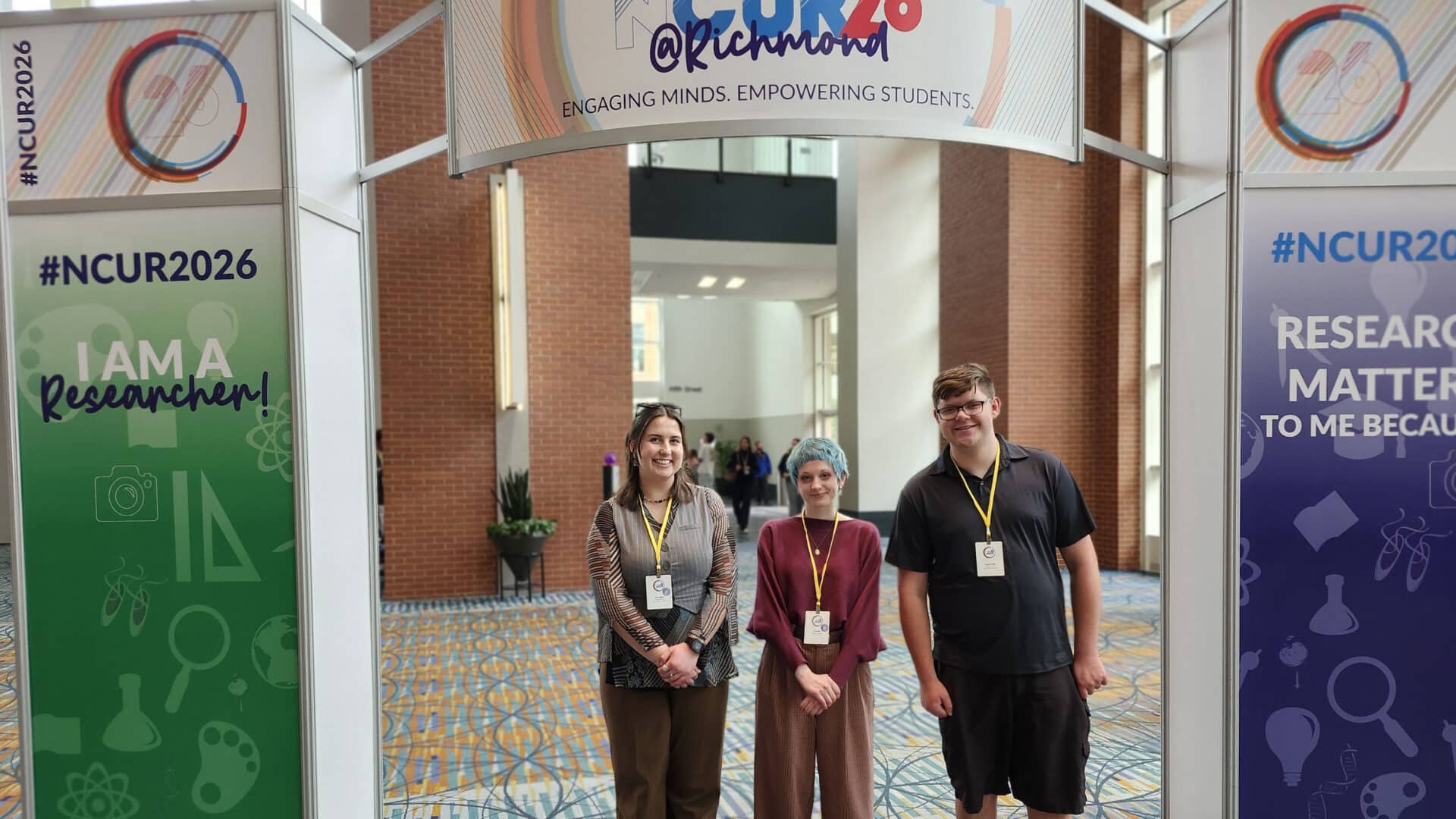 Three West Liberty University Students Present Research at National Conference on Undergraduate Research