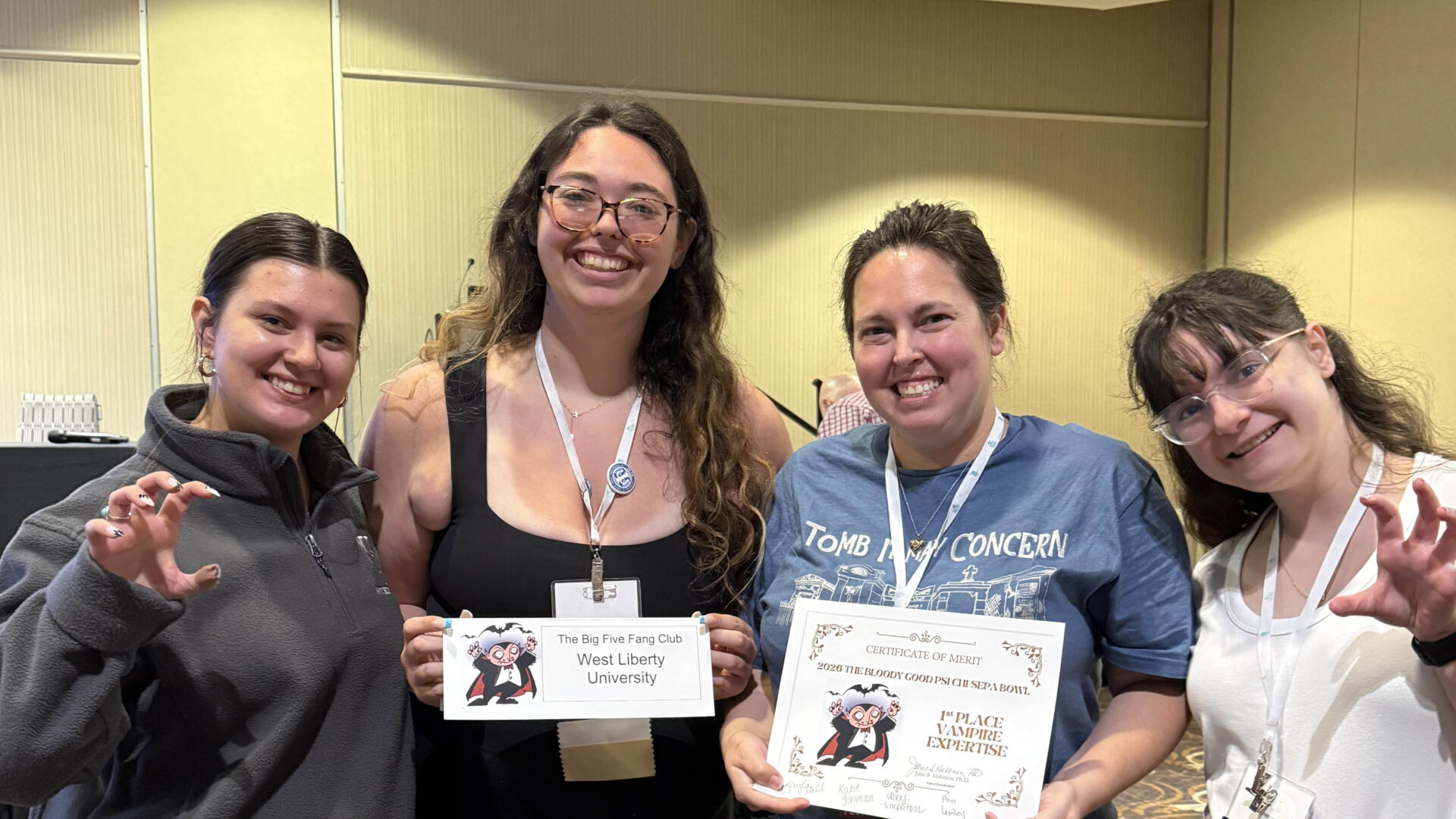 WLU Faculty and Students Attend Psychology Conference in New Orleans