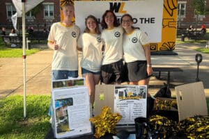 Resident Assistants welcome new West Liberty University students and highlight ways to get involved on campus during TopperFest.