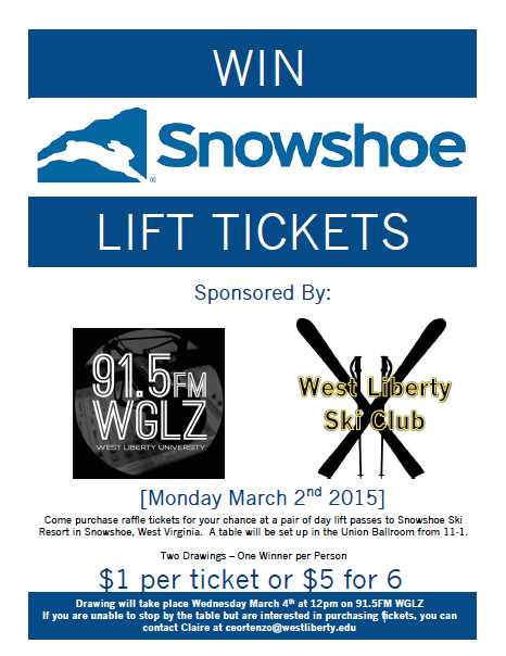 Snowshoe Lift Tickets