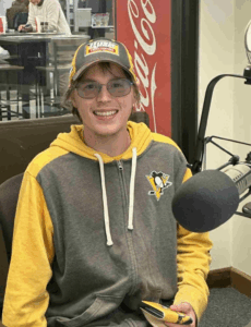 Scott Heath in the WGLZ studio.