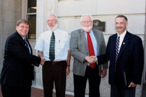WLU and WVNCC administrators celebrate the new BLA program.