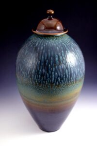 Shaffer Blue Rivulet Jar