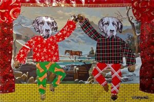 Amazing Dancing Twin Dogs, Bob Villamagna.