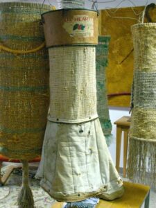 Fibre art created by