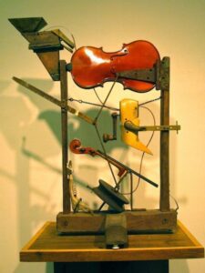 An assemblage by