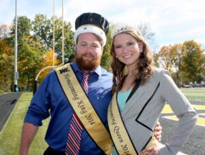 King Stewart Lane and Queen Jillian Laslo
