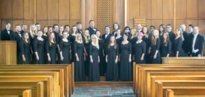 WLU Singers are shown in the Interfaith Chapel on campus.