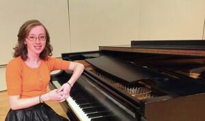 MIkayla Schultz @ piano