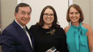 Dr. Daniel Joseph, Katie Kacmarik, Betsy Delk