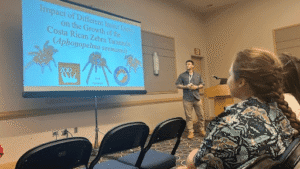 Zach Kaminski sheds light on his research of the Costa Rican Zebra Tarantula