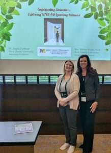 Melesa Swartz and Dr. Angela Curfman