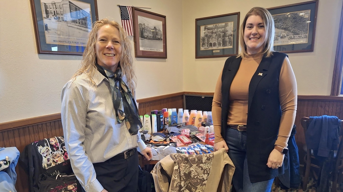 Tammy Kruse and Amanda Welsch
