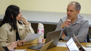 Cassidy Pinion and Dr. Jason Metz