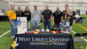 WLU Nursing students provided blood pressure screening at the “Stronger Together” event at the Highlands on August 30, 2025_