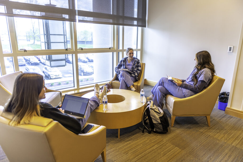 Study Group in Campbell Hall scaled