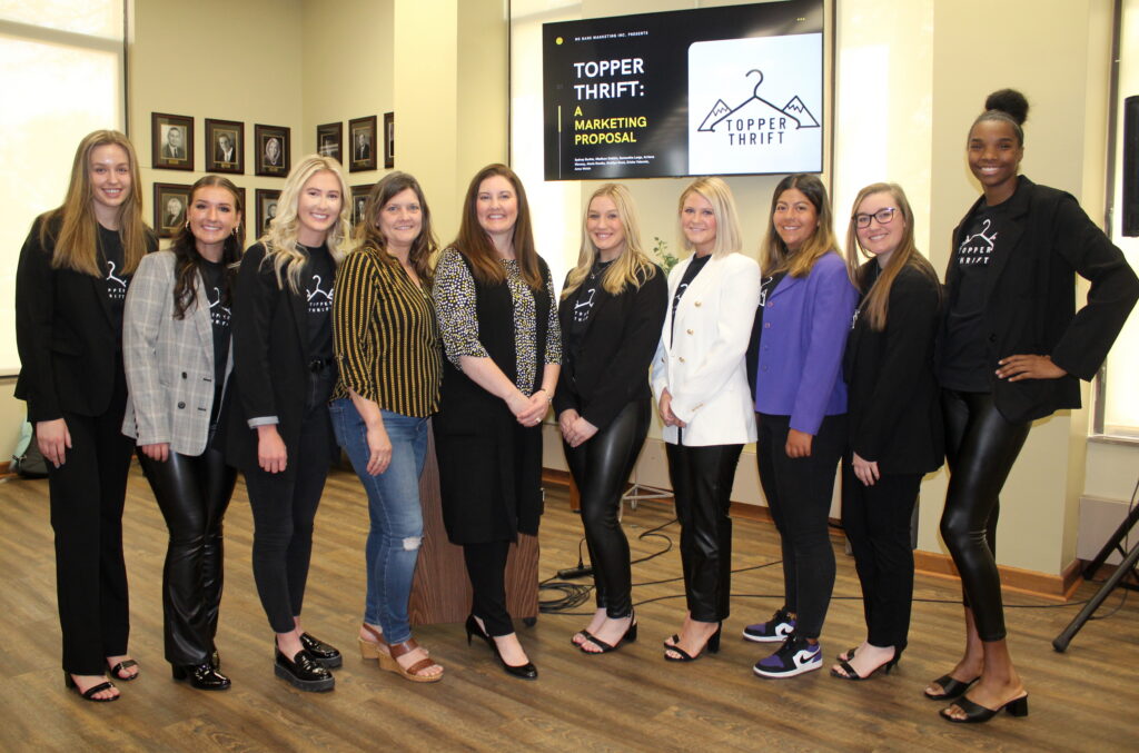 Marketing students and teachers