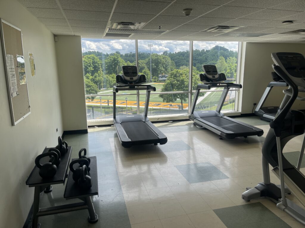 treadmills window field view